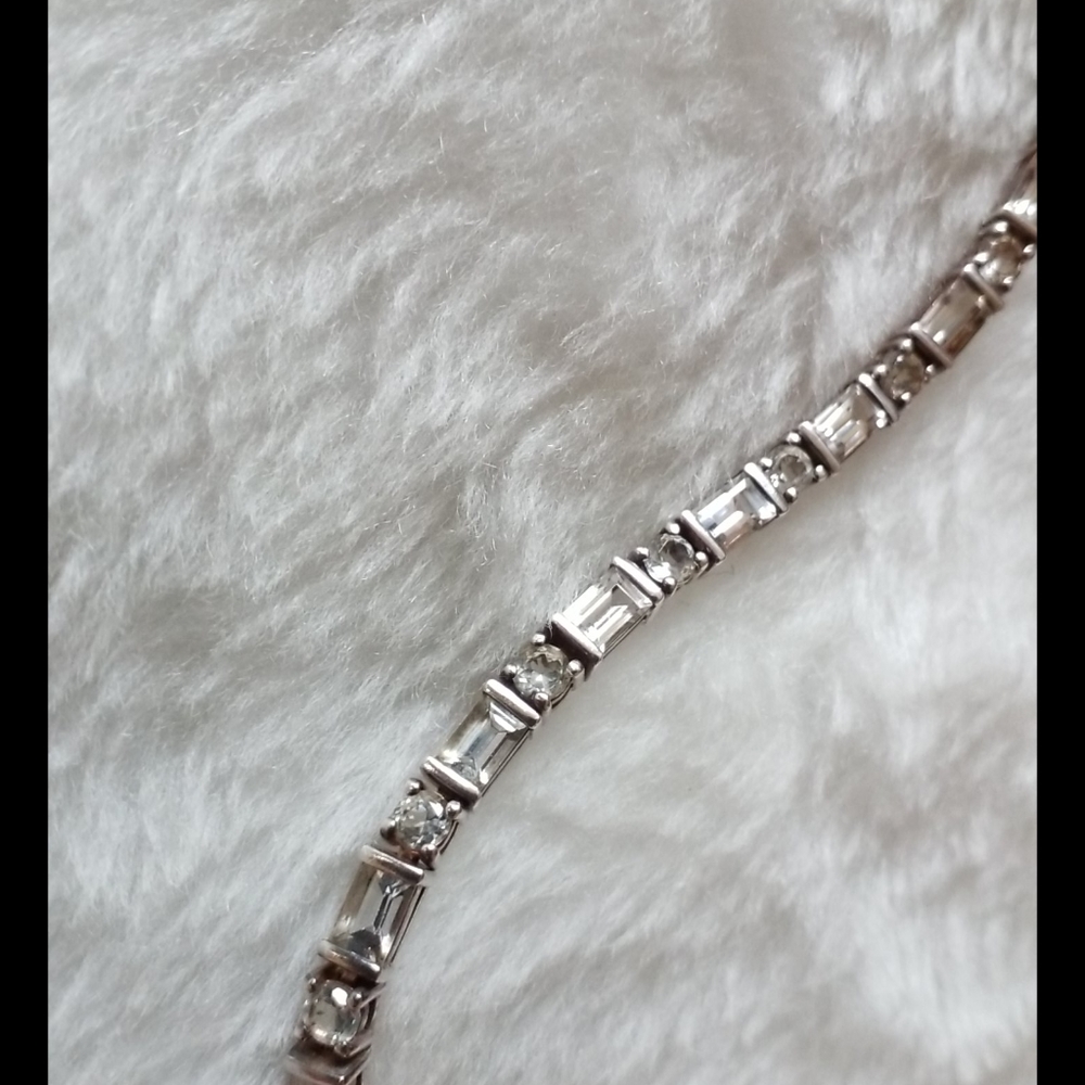 Sterling CZ Bracelet
